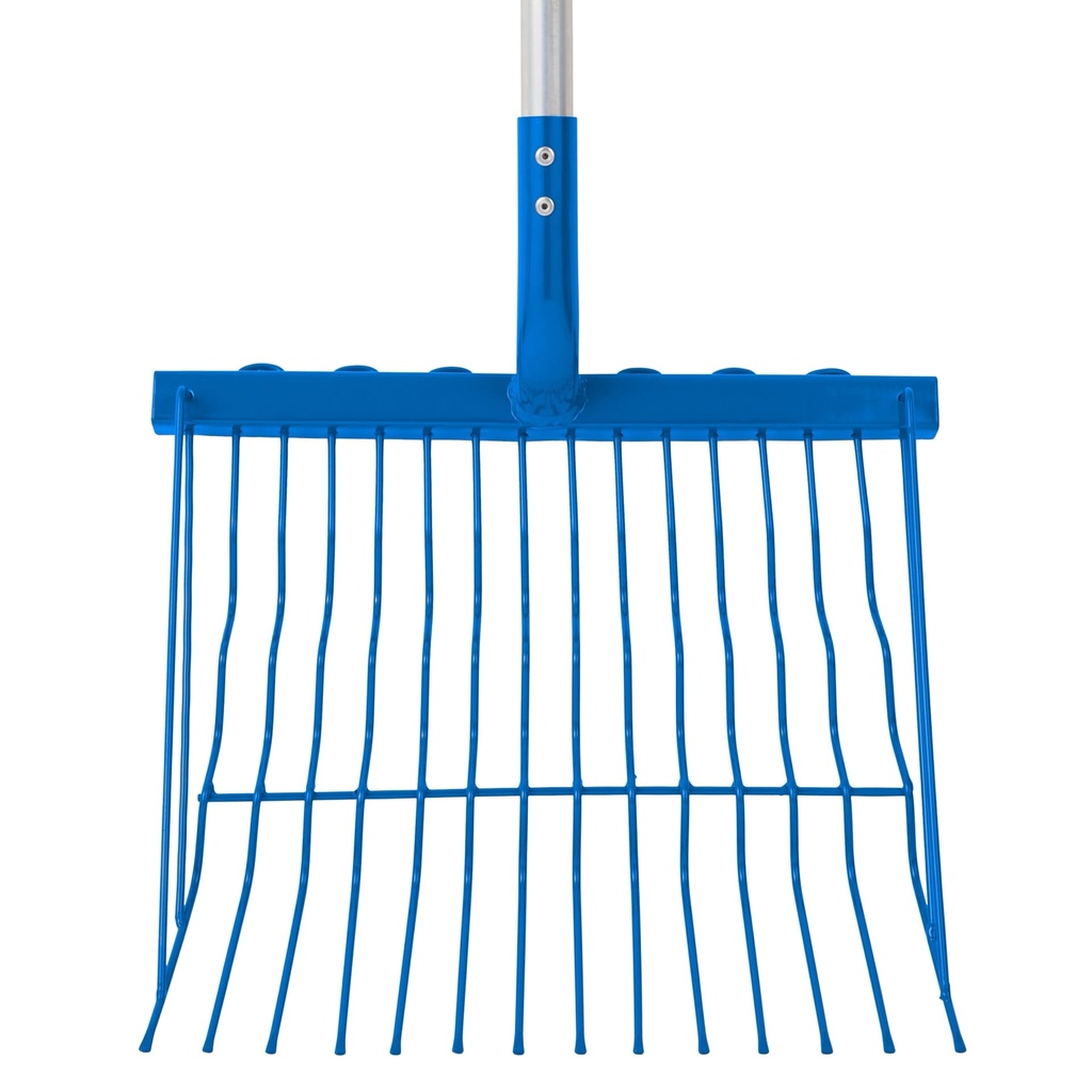 [RIDDLER/D/SM/BL] Red  Gorilla - Riddler Short D-Handle - Riddler Shaving Fork Short D-Handle BLUE Image 