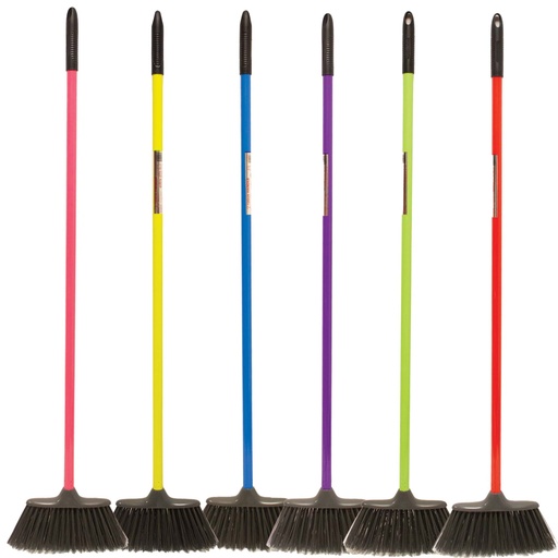 Red Gorilla - Poly Yard - Poly Yard Broom Head with 120cm Handle Pink