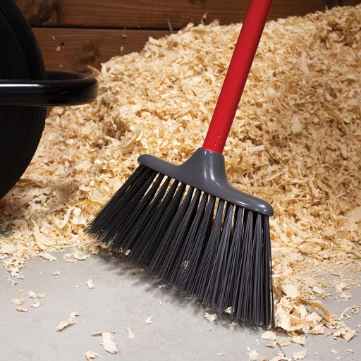Red Gorilla - Poly Yard - Poly Yard Broom Head with 120cm Handle Red