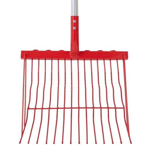 Red Gorilla - Riddler Short D-Handle - Riddler Shaving Fork Short D-Handle RED