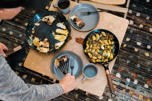 BareBones - Blue Carbon Steel Skillet 12"
