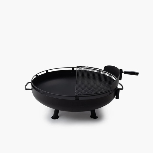 BareBones - Cowboy Fire Pit Grill - 30" Adjustable Legs