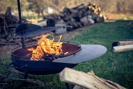 BareBones - Cowboy Fire Pit Side Table - 23"