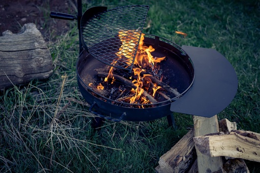 BareBones - Cowboy Fire Pit Side Table - 23"