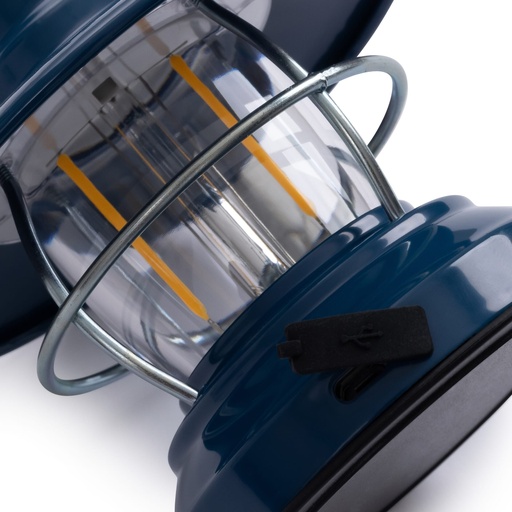 BareBones - Edison Mini Lantern (Ocean Blue)