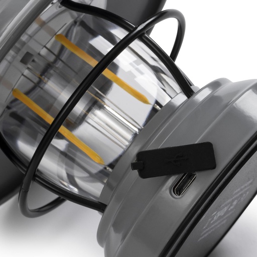BareBones - Edison Mini Lantern (Slate Gray)