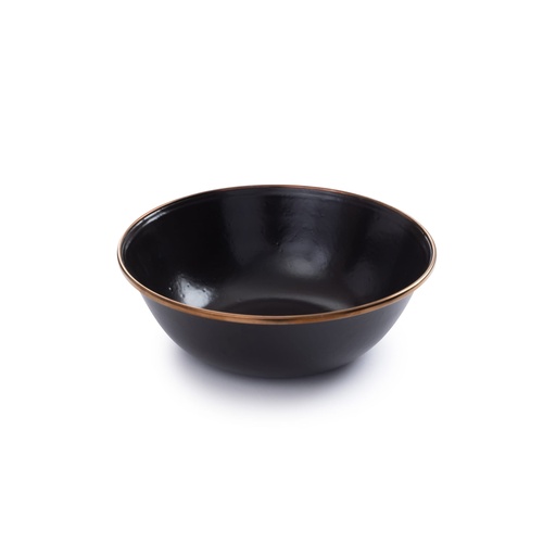 BareBones - Enamel Bowl Charcoal - set of 2 -DISCONTINUED