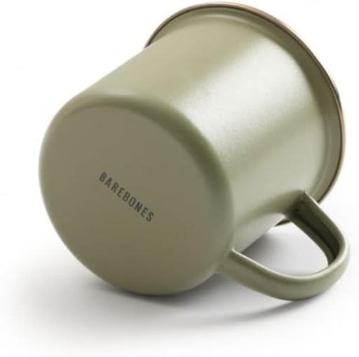BareBones - Enamel 2-Tone Mug Set - Olive Drab