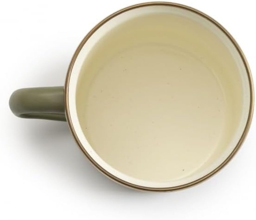 BareBones - Enamel 2-Tone Mug Set - Olive Drab