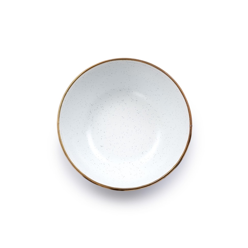 [CKW-390] BareBones - Enamel Bowl Eggshell - set of 2 Image 