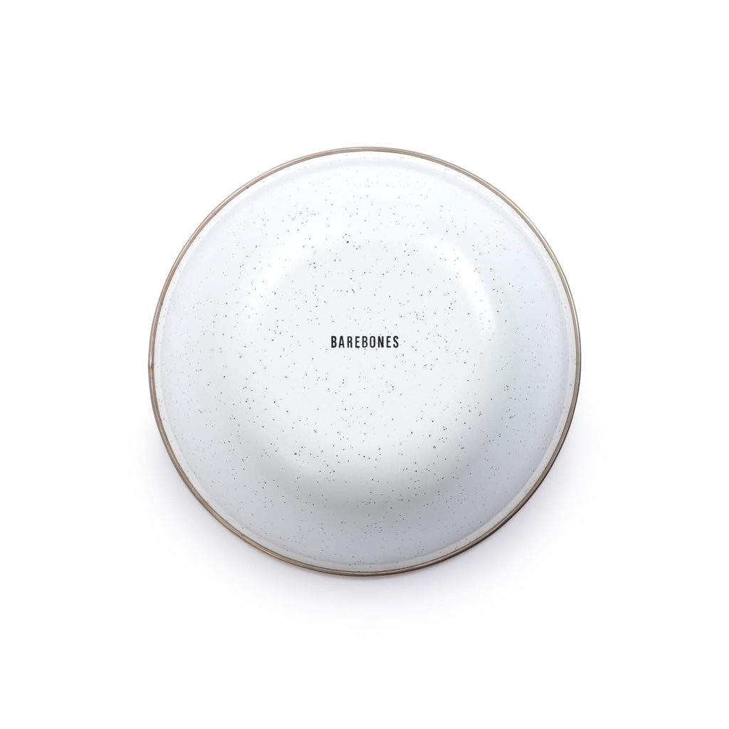 [CKW-390] BareBones - Enamel Bowl Eggshell - set of 2 Image 