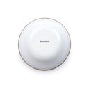 [CKW-390] BareBones - Enamel Bowl Eggshell - set of 2 Image 