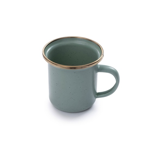 BareBones - Enamel Espresso Cup Green - set of 2 -DISCONTINUED