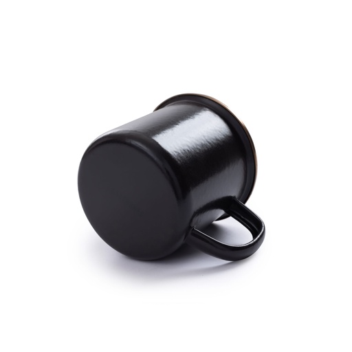 BareBones - Enamel Mug Charcoal - set of 2 -DISCONTINUED