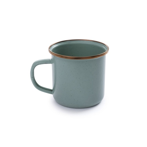 BareBones - Enamel Mug Green - set of 2 -DISCONTINUED
