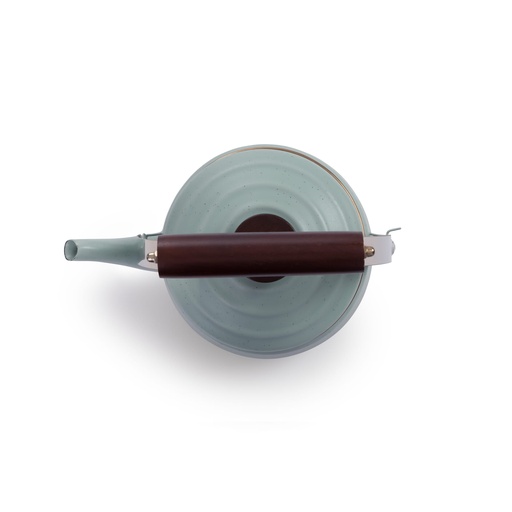 BareBones - Enamel Teapot Green