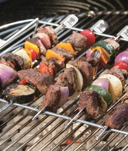 Weber® Kebab set + 5 Skewers