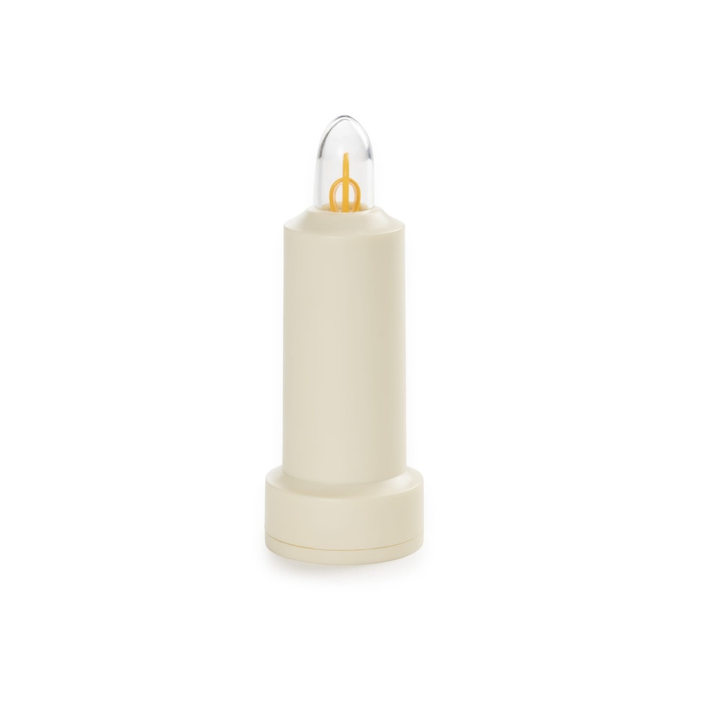 [LIV-207] BareBones - Led Flameless Candle (rechargeable) Vintage White Image 