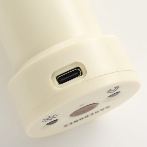 BareBones - Led Flameless Candle (rechargeable) Vintage White -DISCONTINUED