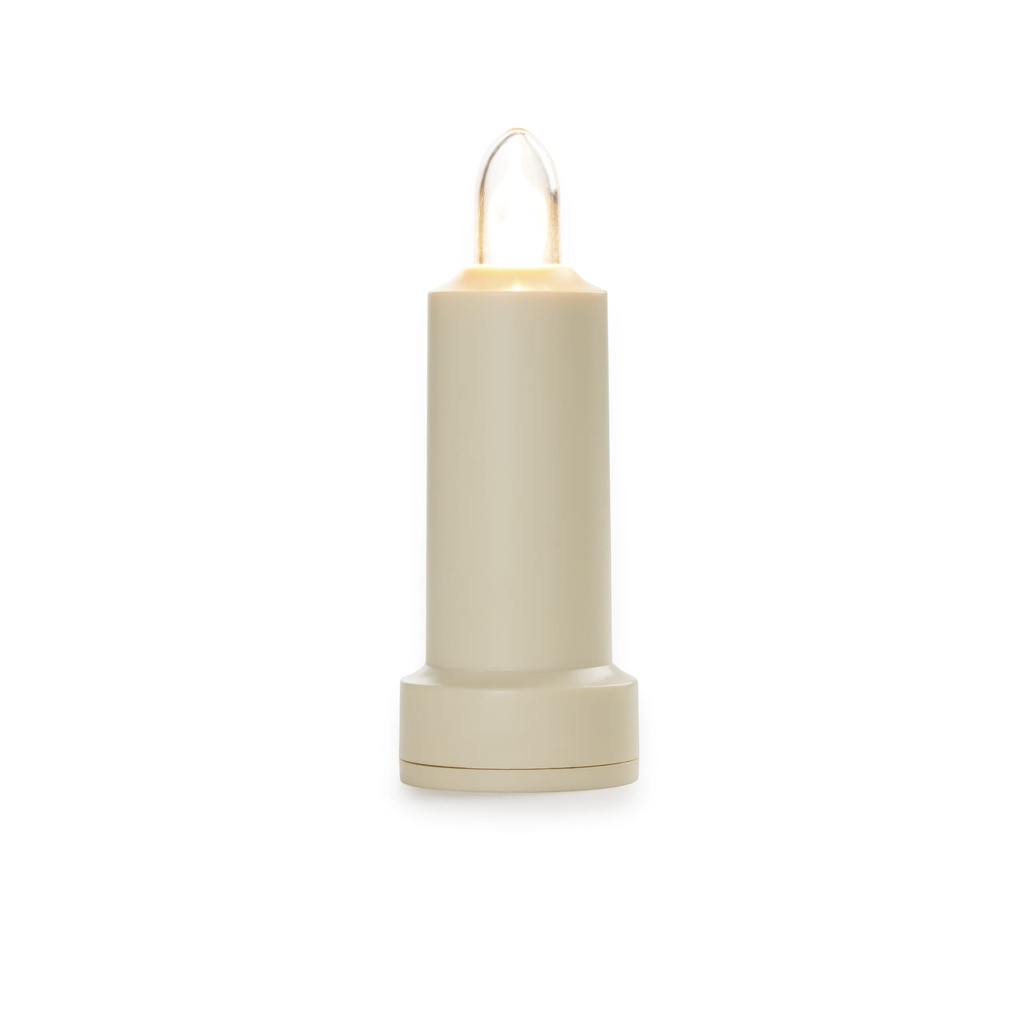 [LIV-207] BareBones - Led Flameless Candle (rechargeable) Vintage White Image 