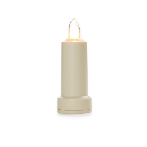 BareBones - Led Flameless Candle (rechargeable) Vintage White -DISCONTINUED