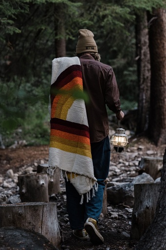 BareBones - Railroad Lantern (Vintage White)