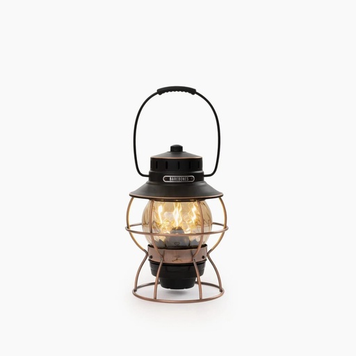 BareBones - Railroad Lantern Glass Lens - Wavy - Smoke