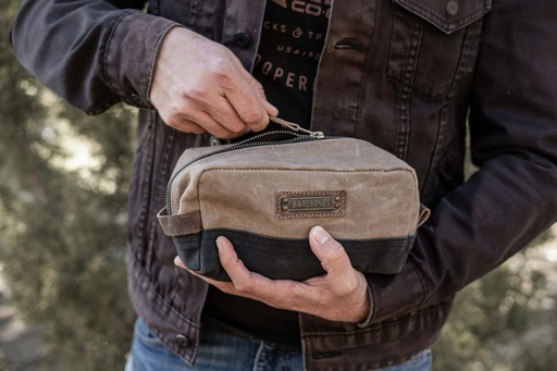 BareBones - Neelum Dopp Kit (Khaki) -DISCONTINUED