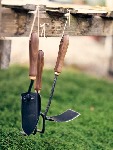 BareBones - Square Hoe - Walnut/Black
