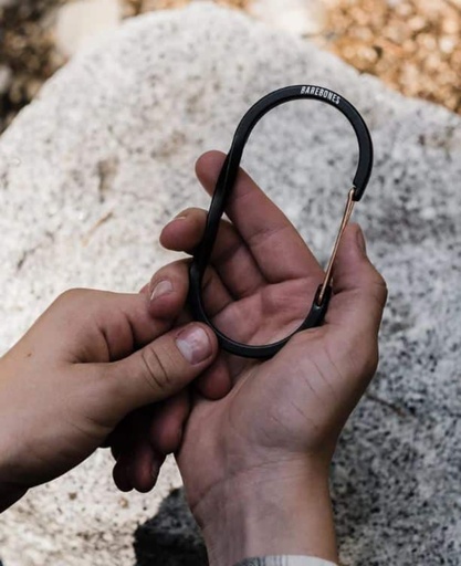 BareBones - Wiregate Carabiner Large - Black