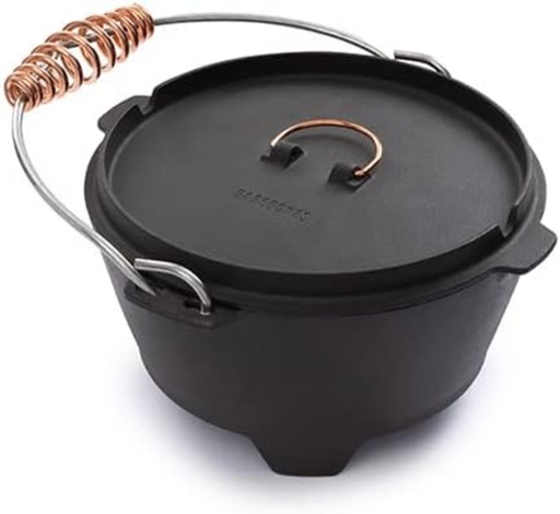 BareBones - Polished Cast Iron Dutch Oven - 4qt