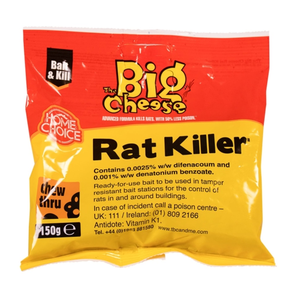 [STV224] STV224-STV  Rat Killer Grain Bait Sachet - 150g Image 