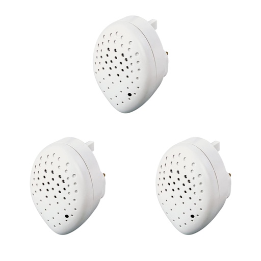 The Big Cheese Humane Sonic Rodent Deterrent Battery Powered and Sonic Mouse Deterrent Plug In (3 Pack) - Ultrasonic Repeller