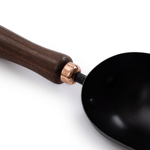 Barebones - Garden Spoon- Stainless Steel Small - Walnut/Black