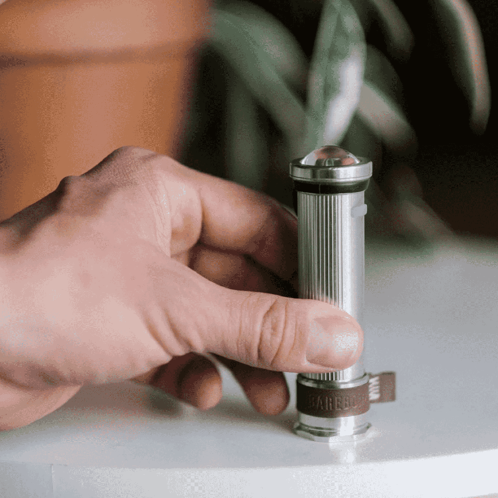 [LIV-156] Barebones - Mini Flashlight - Aluminum Image 