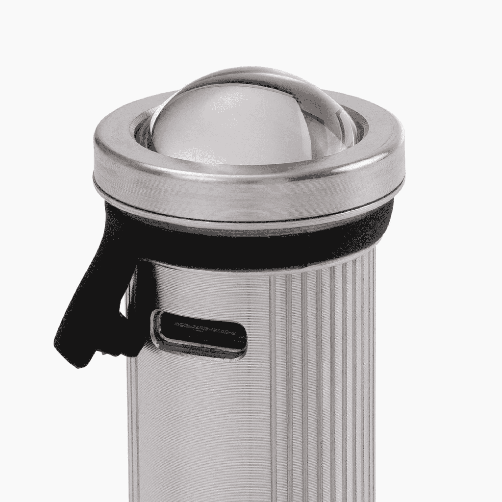 [LIV-156] Barebones - Mini Flashlight - Aluminum Image 