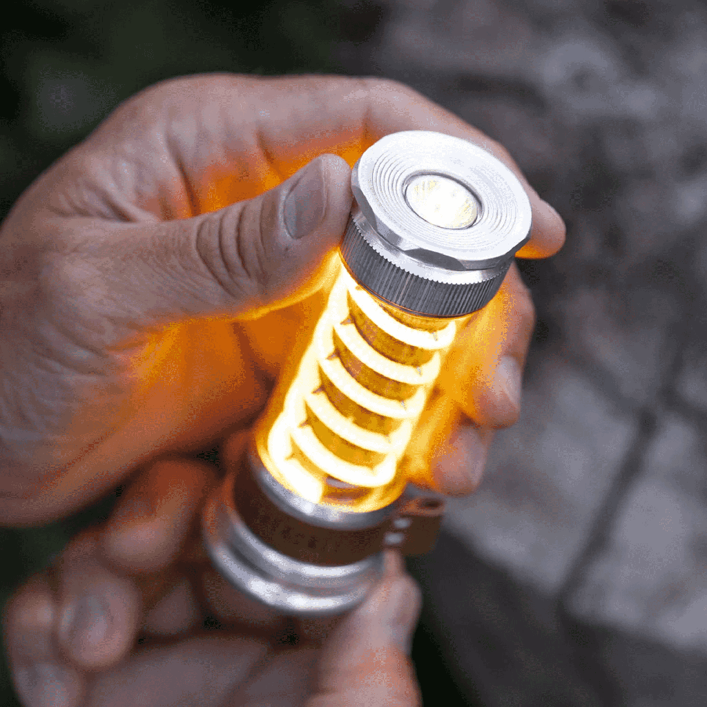 [LIV-147] Barebones - Edison Light Stick - Natural Aluminum Image 