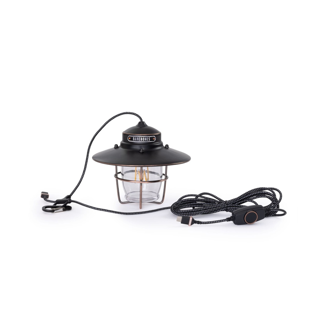 [LIV-150] Barebones - Outpost Pendant Light - Antique Bronze Image 