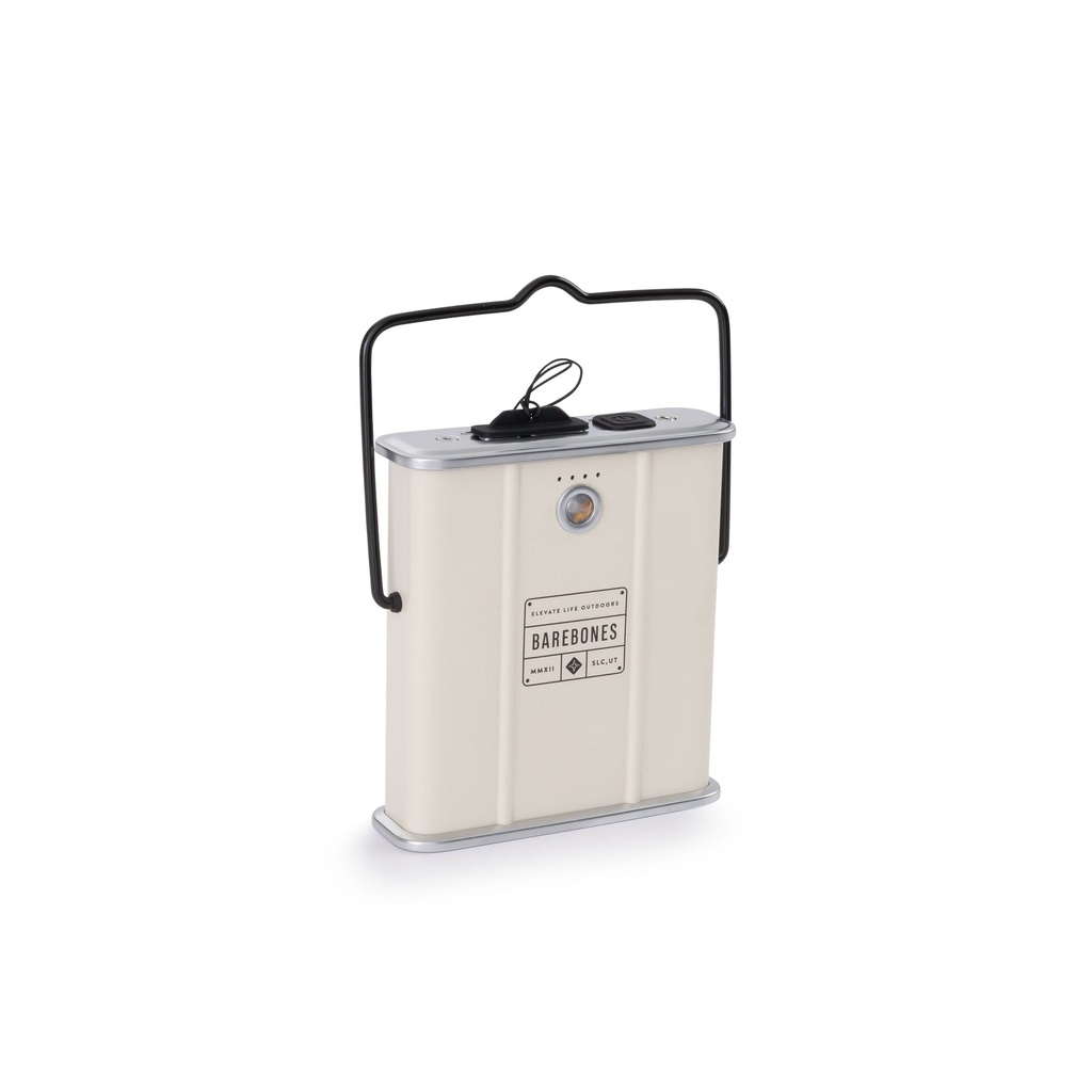 [LIV-139] Barebones - Power Bank - 10000 mAh - Vintage White Image 
