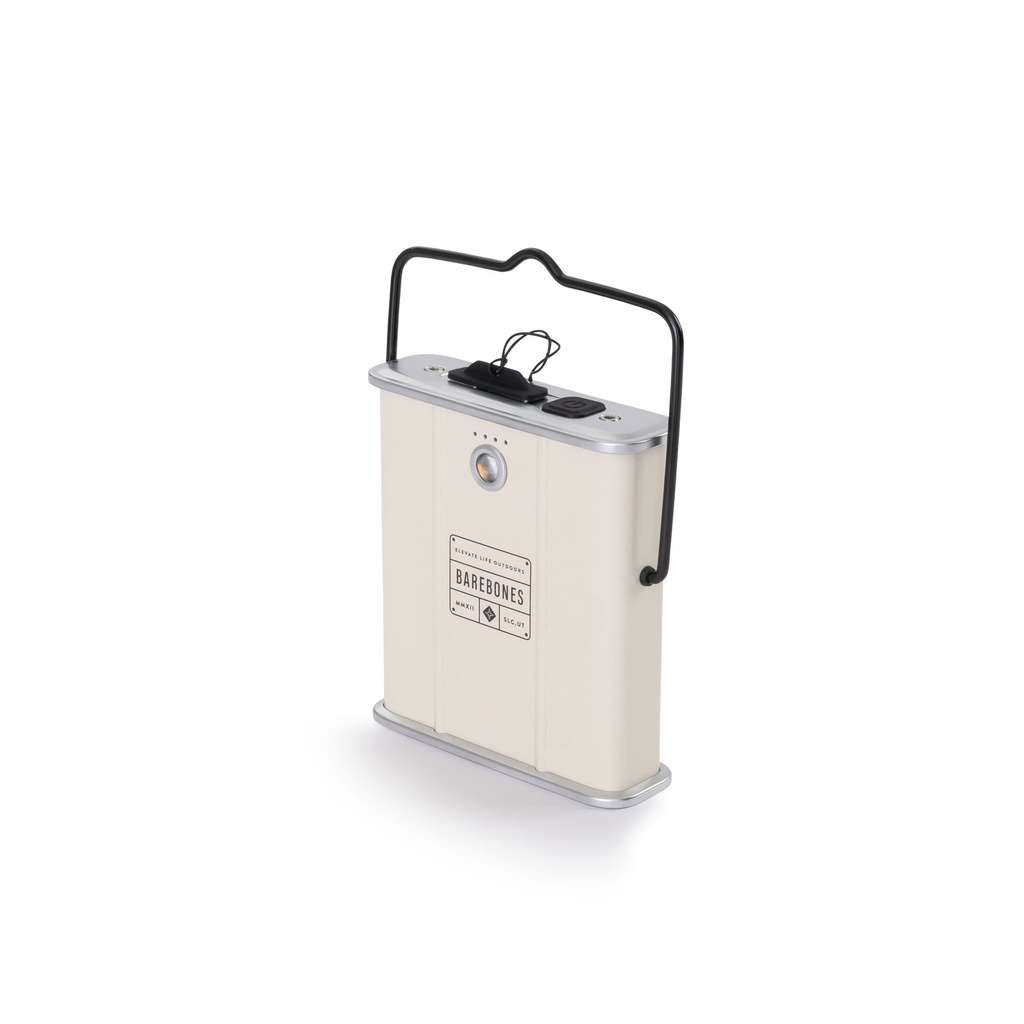 [LIV-139] Barebones - Power Bank - 10000 mAh - Vintage White Image 