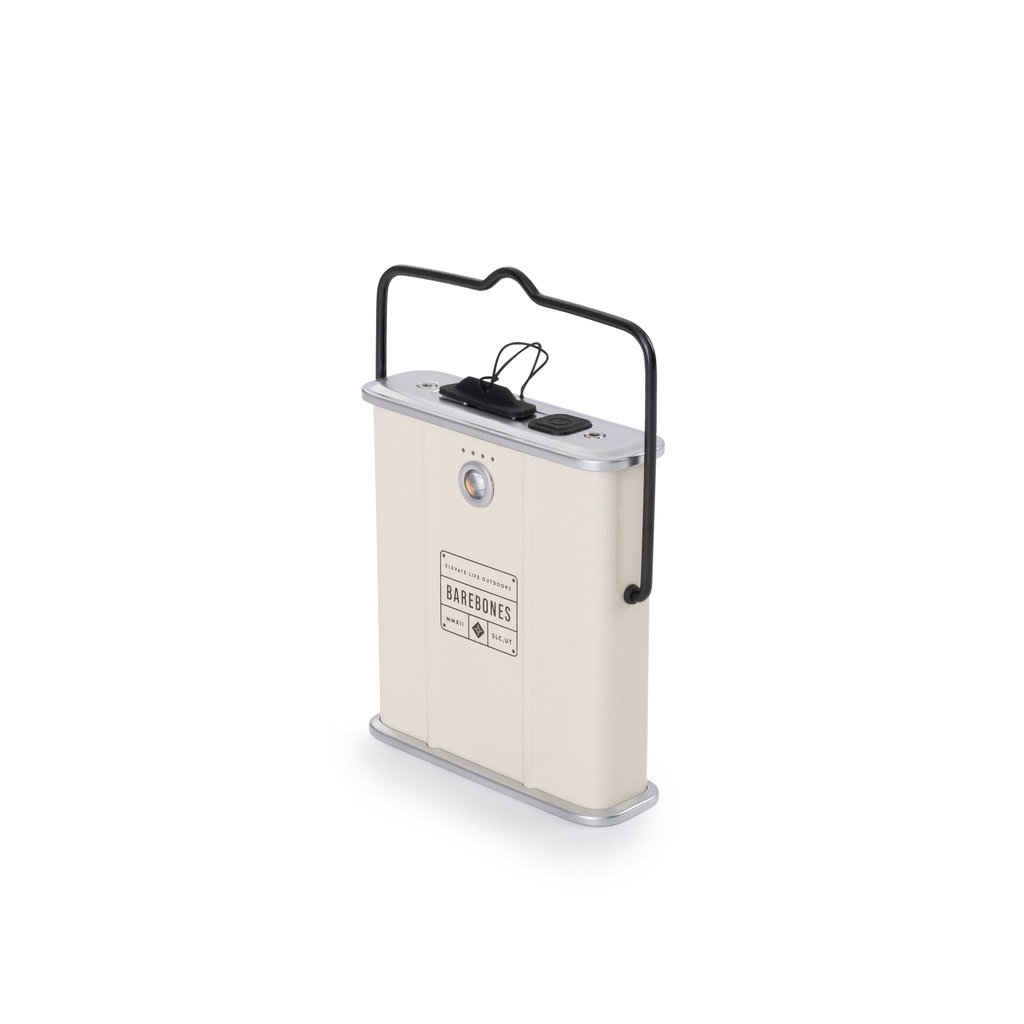 [LIV-139] Barebones - Power Bank - 10000 mAh - Vintage White Image 