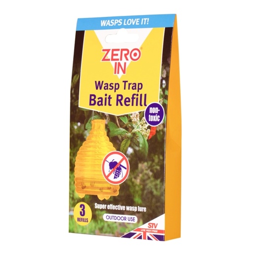 STV Wasp Trap Bait Refill Sachet - 3-Pack