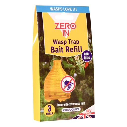 STV Wasp Trap Bait Refill Sachet - 3-Pack