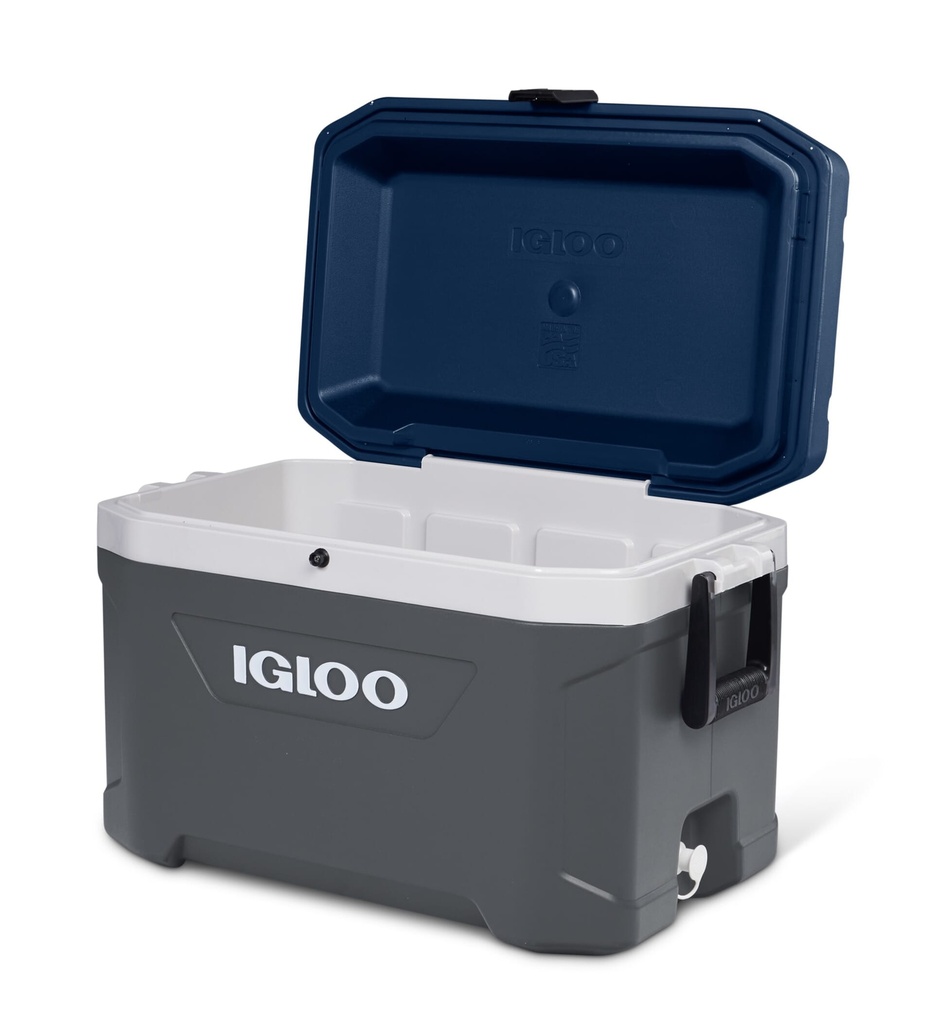 [00049025] IGLOO -  Maxcold Latitude 54 Cooler  - Carbonite / 
Aegean Sea Image 