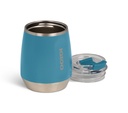 [00071238] IGLOO - 10 OZ Stainless Steel Wine Tumbler  - Modern Blue  Image 