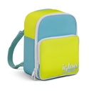 [000163076] IGLOO - Convertible Retro Lunch pack  - Lake Blue.Acid Green  Image 