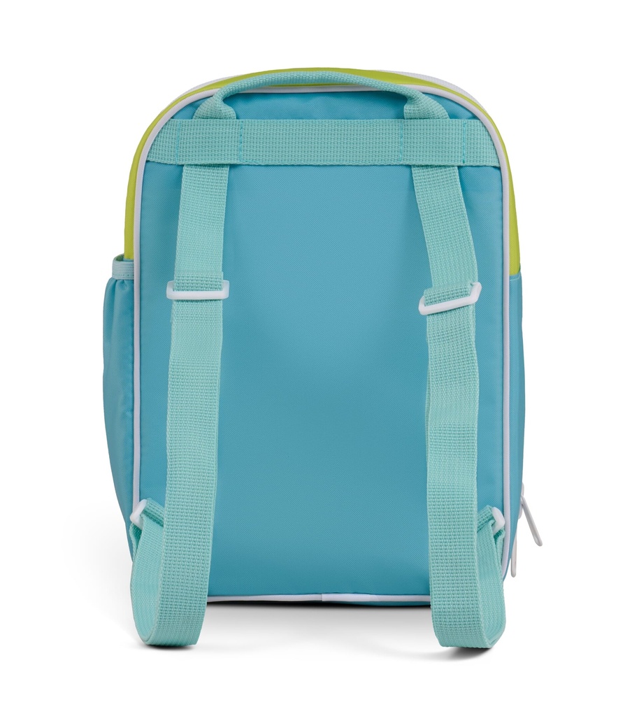 [000163076] IGLOO - Convertible Retro Lunch pack  - Lake Blue.Acid Green  Image 