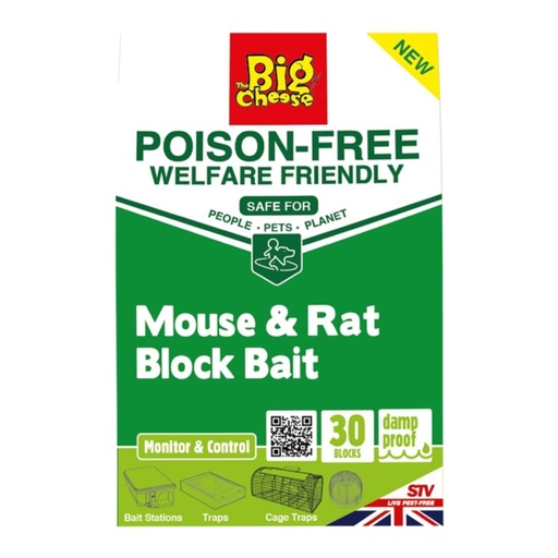 STV Mouse & Rat Block Bait - 10g x 30
