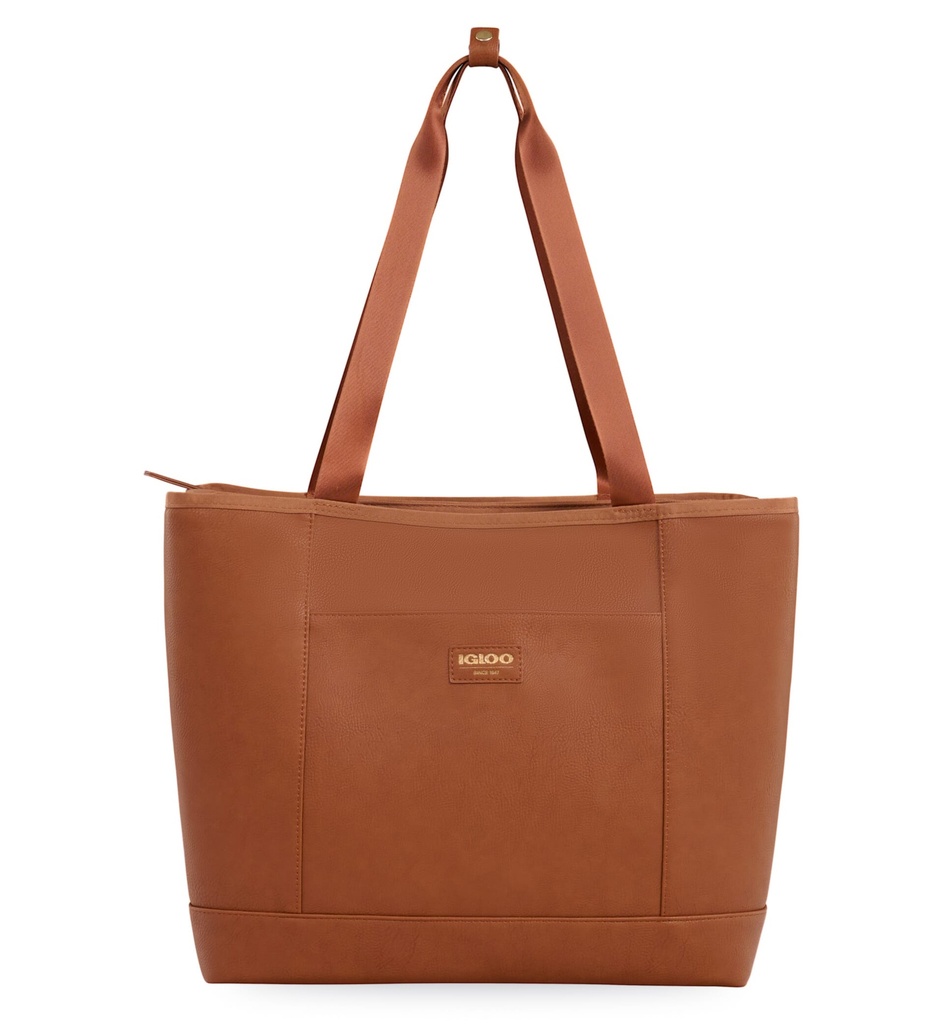 [000163068] IGLOO - Dual Compartment Tote 20 Luxe - Cognac Image 