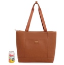 [000163068] IGLOO - Dual Compartment Tote 20 Luxe - Cognac Image 